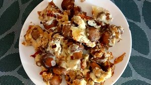 Шампиньоны на сковороде - просто и невероятно вкусно