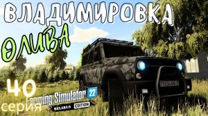 FS22 Владимировка Финал Убираю Оливки завершаю прохождение Владимировки ⚜️ 40 серия #fs22