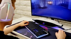 Мембранная проводная программируемая клавиатура с подсветкой PANTEON M210