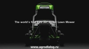 Аккумуляторная газонокосилка Greenworks 82LM30S