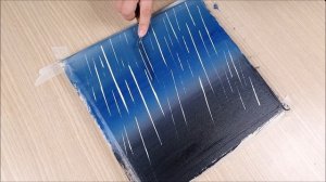 ДОЖДЕВАЯ ПИОДЖА   - Уроки рисования красками - Акриловая живопись на холсте для детей и родителей!