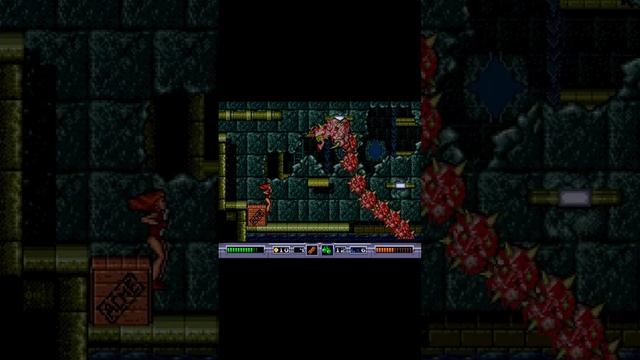 Босс 5 "Червь из канализации" Ex Mutants (Sega Mega Drive / Genesis)