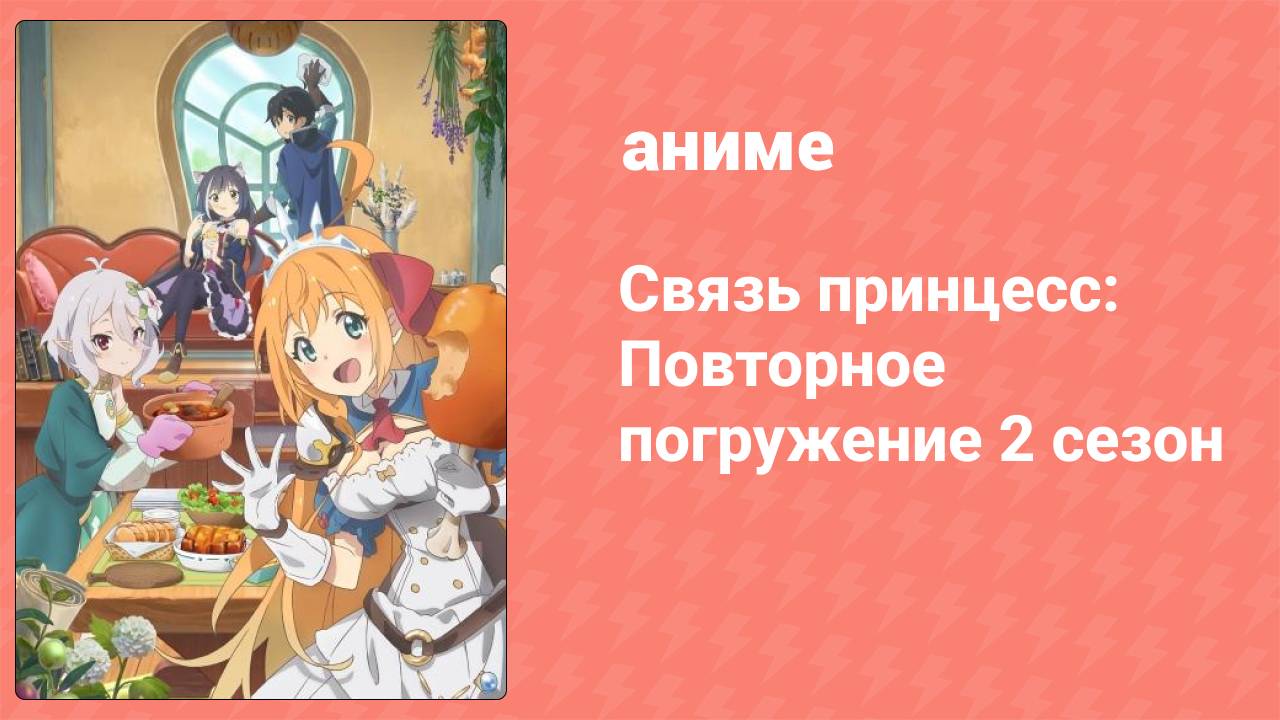 Связь принцесс: Повторное погружение 2 сезон 7 серия (аниме-сериал, 2022)