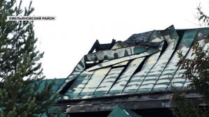 ЕДИНСТВЕННЫЙ ХРАМ ПОСЁЛКА КЕДРОВЫЙ ПОСТРАДАЛ ОТ ОГНЯ