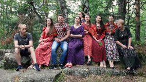 За тёмным лесом. Русская народная песня. Russian folk song