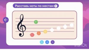 Ноты первой октавы. Мультфильм для занятий музыкой
