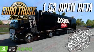 ✅Euro Truck Simulator 2 Конвой Dobrov 47RUS OPEN BETA 1.53