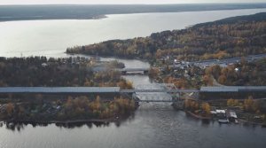 Лосево, Варшко с высоты птичьего полета