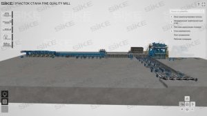 Устройство непрерывного трубопрокатного стана FQM — Интерактивный тренажер (3D Атлас) SIKE