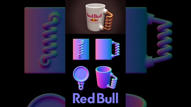 Горячая кружка Red Bull hot mug