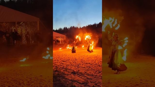 Огненное славянское шоу #огненноешоу #артистымосква #шоучебоксары #fireshow #фаершоу