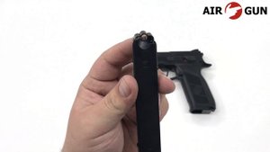 Пневматический пистолет ASG CZ P-09 Duty пулевой, blowback 4,5 мм