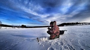 Зимняя рыбалка. Первый лёд