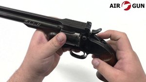 Пневматический револьвер ASG Schofield-6 aging black пулевой 4,5 мм