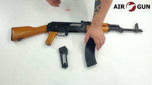 Пневматический автомат Stalker S47 металл/дерево 4,5 мм