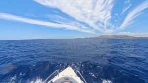 Родос, катер и Insta360 X4