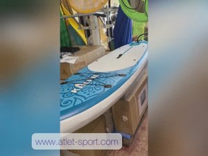 SUP-ДОСКА УНИВЕРСАЛЬНАЯ KELPIE 10,4" 315Х80Х15 СМ, РАСПАКОВКА