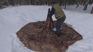 Распаковка палатки УП-2 Берег.