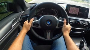 2021 BMW 520d POV TEST DRIVE