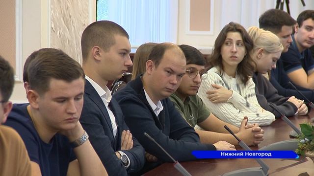 Лекцию о новых национальных проектах России для студентов университета Лобачевского провёл Юрий Стан