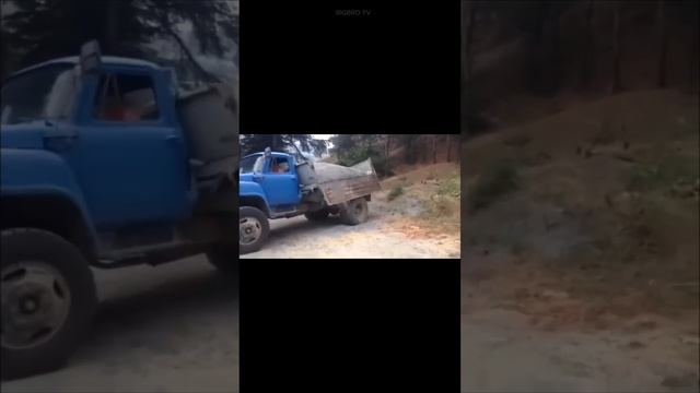 ФИАСКО #shorts #газ #trending #funnyshorts #top #truck #tiktok #авария #reels #car #funny #bigbrotv