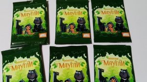 Открываем карточки Маугли из Монетк№4. Opening Mowgli cards from Coins №.4