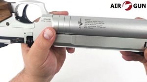 Пневматический пистолет Ataman AP16 Silver компакт дерево 4,5