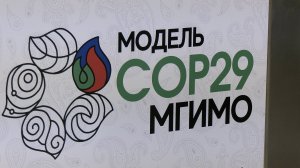 В МГИМО смоделировали саммит COP-29 в Баку