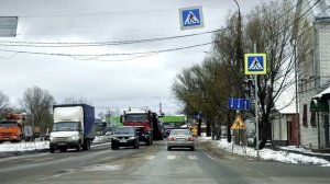 В ноябре начали ремонтировать дорогу в Заволжье