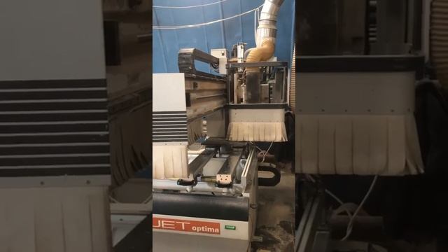 Обрабатывающий центр busellato JET optima SCM смотреть онлайн