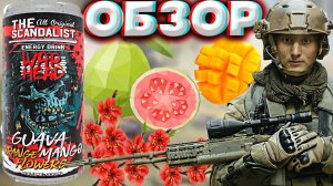 ВОЕННАЯ ГОЛОВКА | THE SCANDALIST WAR HEAD GUAVA ORANGE MANGO  FLOWERS | ЭНЕРГЕТИК С ЦВЕТАМИ | ОБЗОР