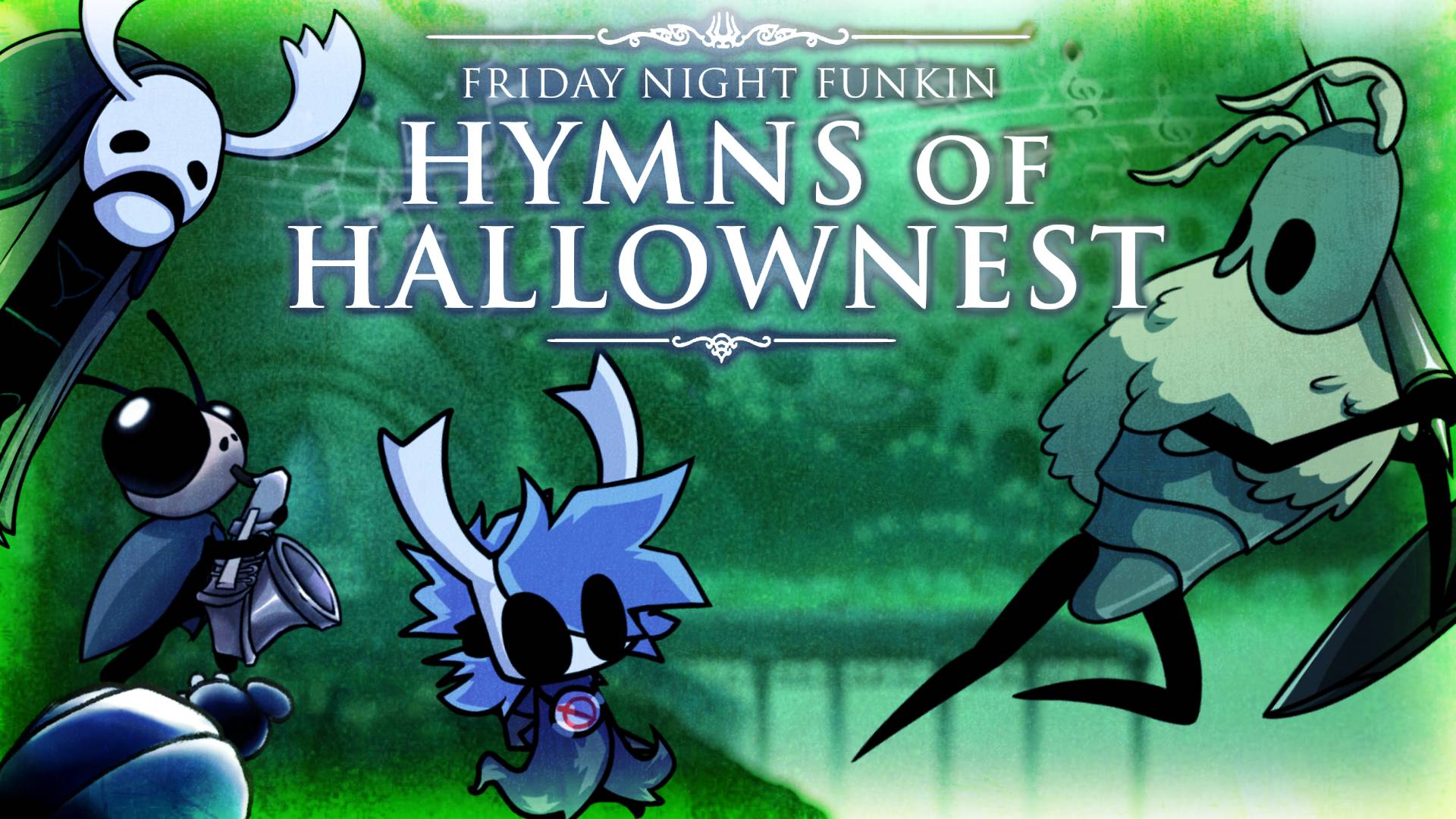 Почти как в Hollow Knight (FNF - Hymns of Hallownest DEMO MOD