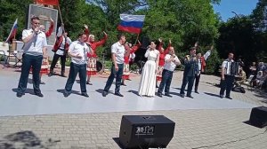 Концерт ко Дню России в #херсонской области #Геническ 10.06.2022
