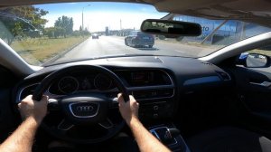 Audi A4 POV TEST DRIVE