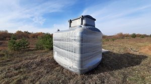 Монтаж погреба Rostok 8000. Пластиковый цельнолитой погреб для хранения продуктов