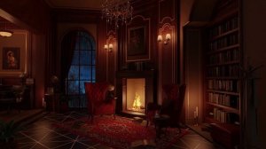 Библиотека камин 5 часов