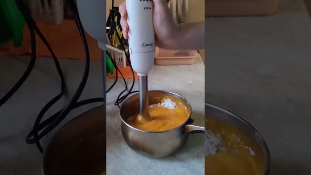 Очень нежная запеканка из творога и тыквы