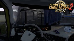 Euro Truck Sim 2 | Перевозим грузы. Использую программу отслеживания поворота лица - viewtracker