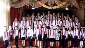 Родная песенка. Исполняет школьный хор"Просторы России"