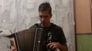 Песня о друге. В. Высоцкий. на баяне