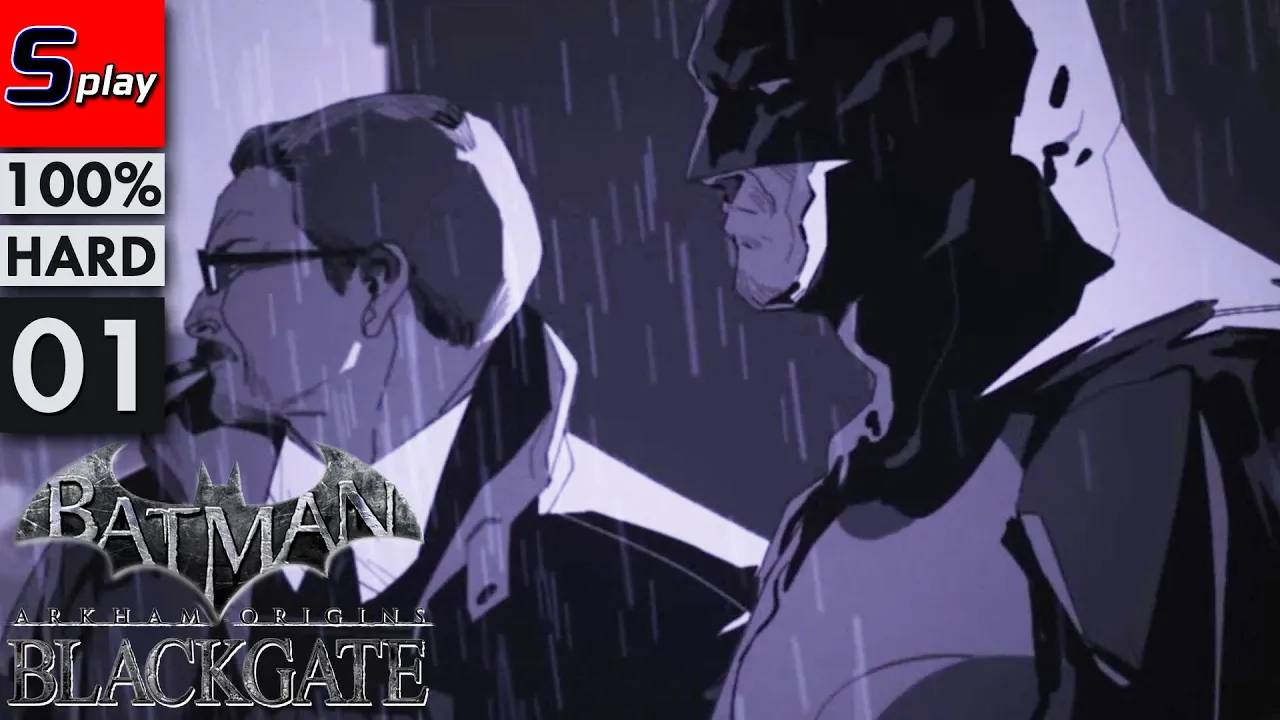 Batman Arkham Origins Blackgate на 100% (HARD) - [01]