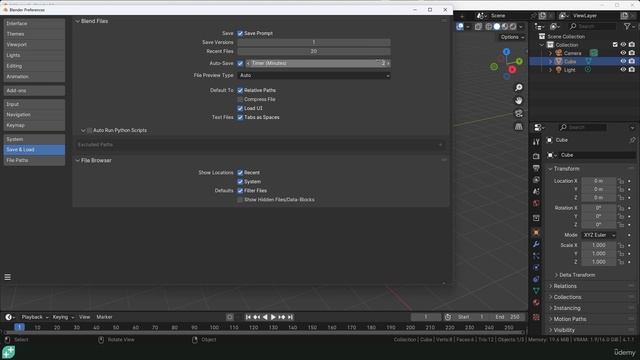 2 - Setting Up Blender