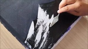 АКРИЛОВАЯ ЖИВОПИСЬ -МЕТЕЛЬ  - Рисование акриловыми красками! Шаг за шагом! Для детей и родителей!