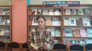 Дудник Анастасия, 13 лет, г. Брянск. Номинация «Выразительное чтение поэзии».