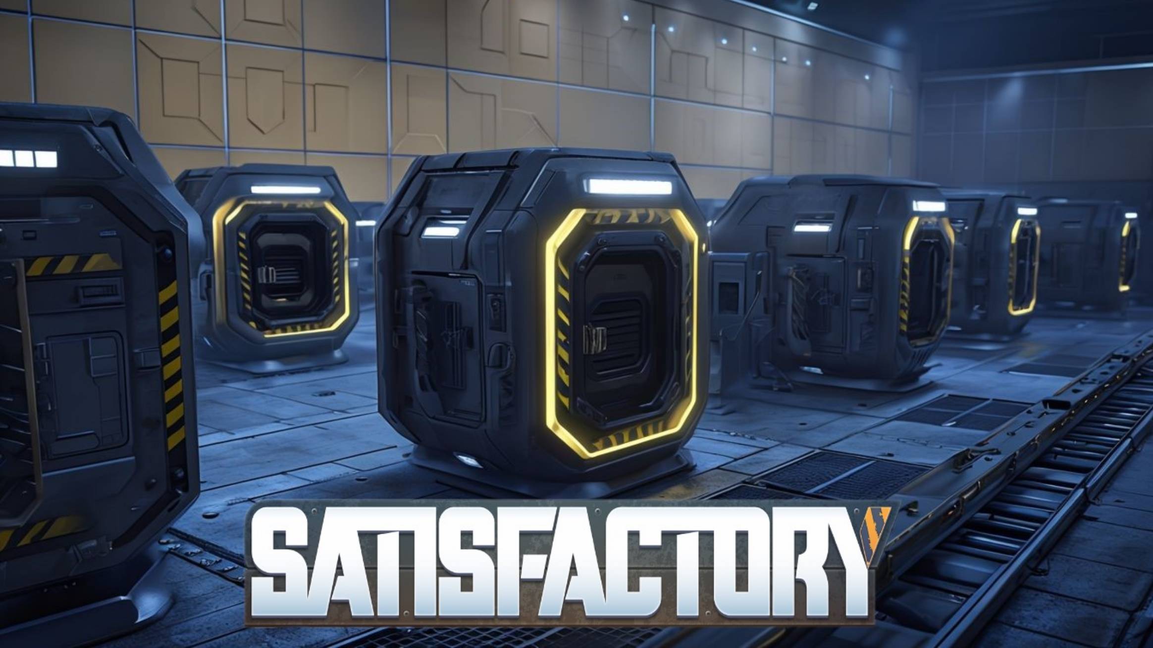 Satisfactory №52 Режим "Исследователь"4k 60к/с - Стройка большого склада ресурсов ч2. #satisfactory