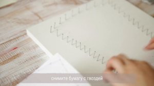 Картина из гвоздей и ниток [Идеи для жизни]