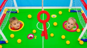 Влад и Ники. КУБ ЧЕЛЛЕНДЖ и весёлые истории для детей!