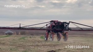 НаумАгро. Самоходный опрыскиватель UTA-3000.G