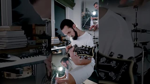 Dikarev Konstantin music jam play guitar 8 strings