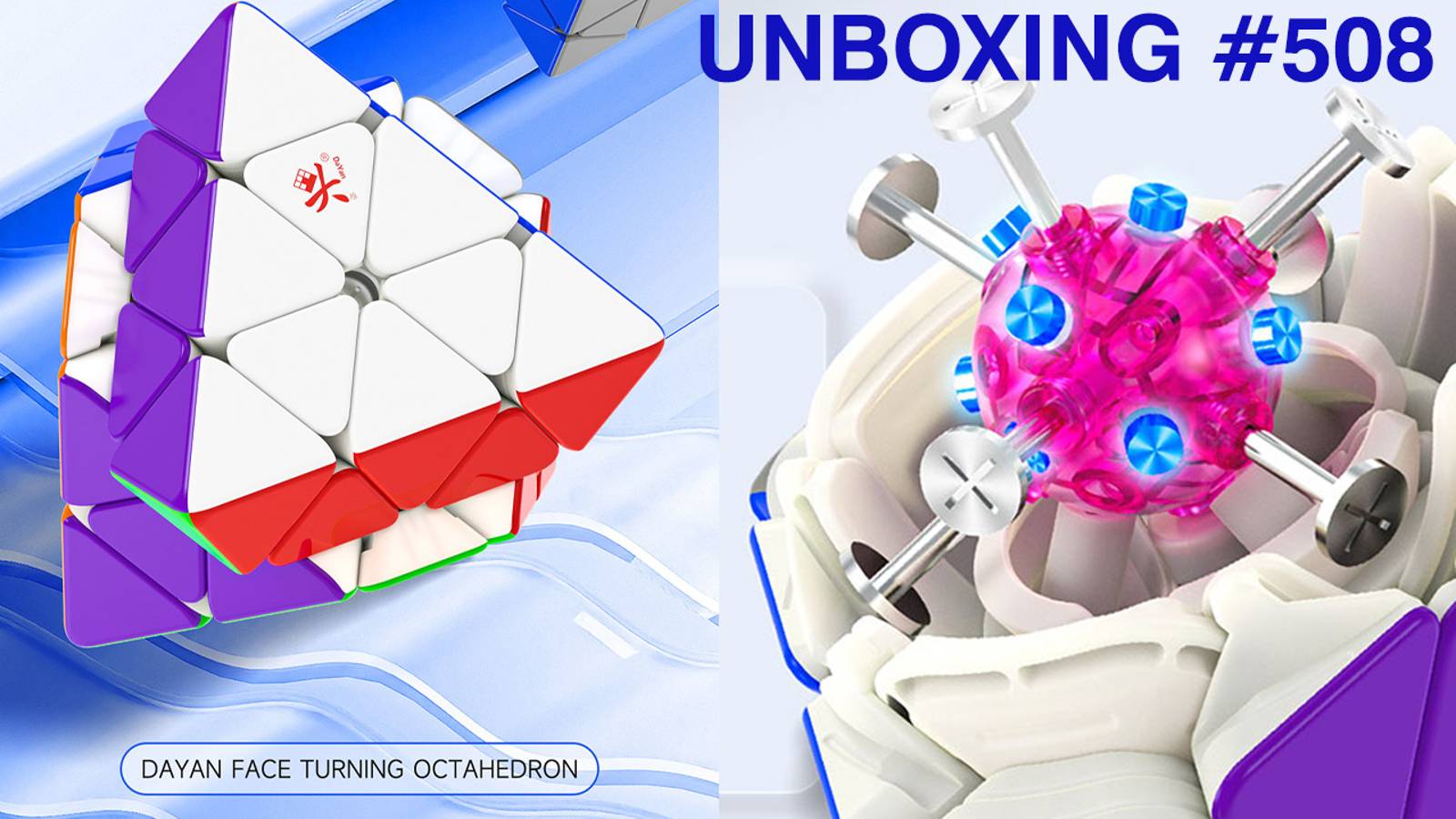 Unboxing №508 DaYan FTO Magnetic | Второй Магнитный Октаэдр